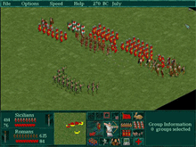 Caesar II Battle Mode Screenshot