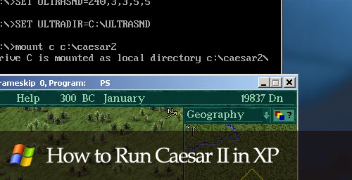 How to Run Caesar II in Windows XP